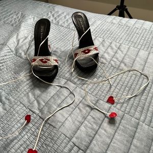 Mario Bologna strappy  wedges
